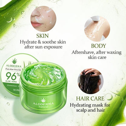 Pure Organic Aloe Vera Gel Made within 12 Hours of Harvest